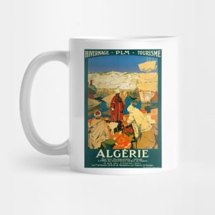 Vintage Travel Poster Algerie Hivernage PLM Tourisme Mug